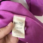 Thumbnail for Robe Balzac modèle Silence violet taille 36 FR