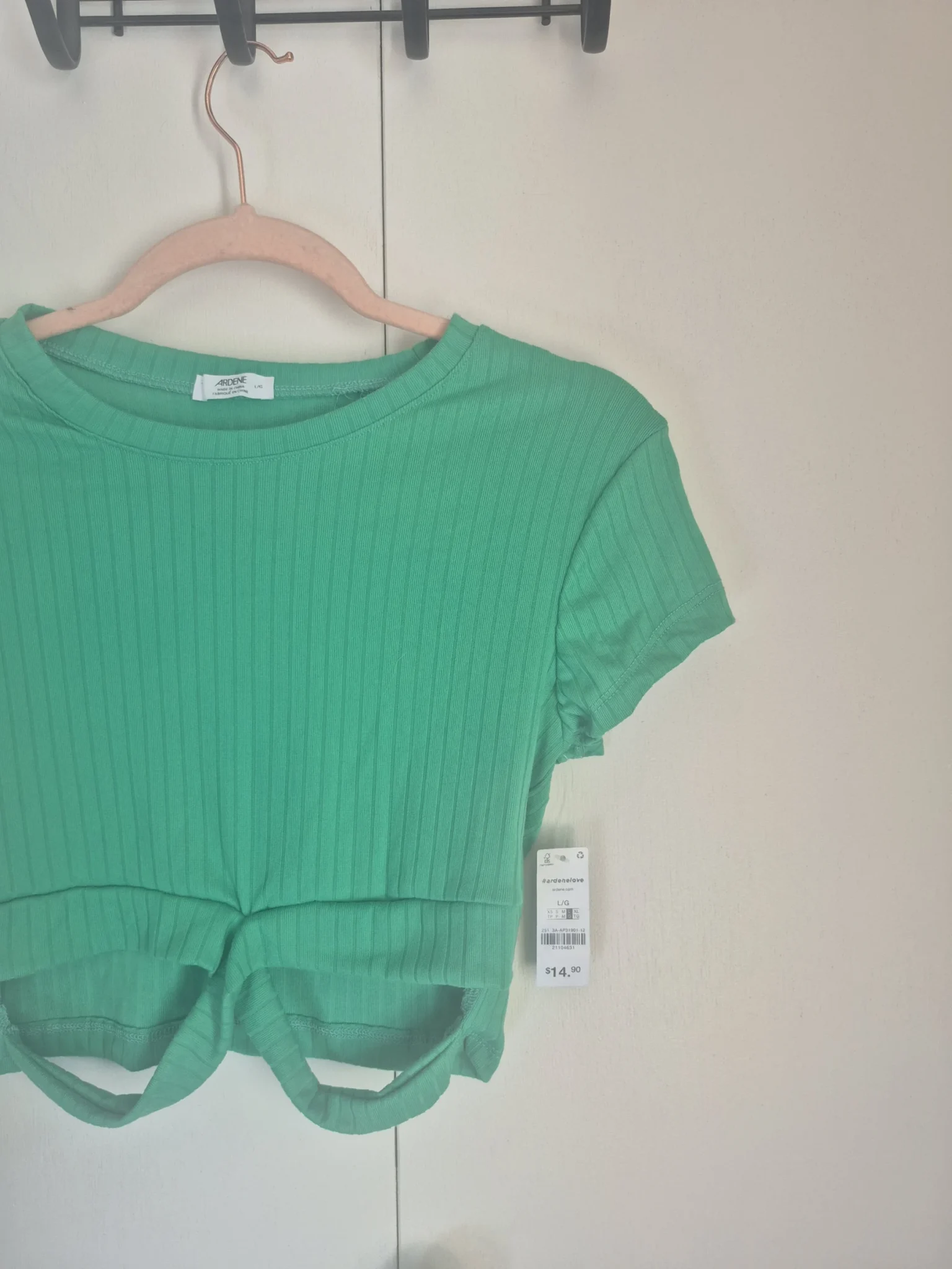 Image for Chandail vert Ardene Large