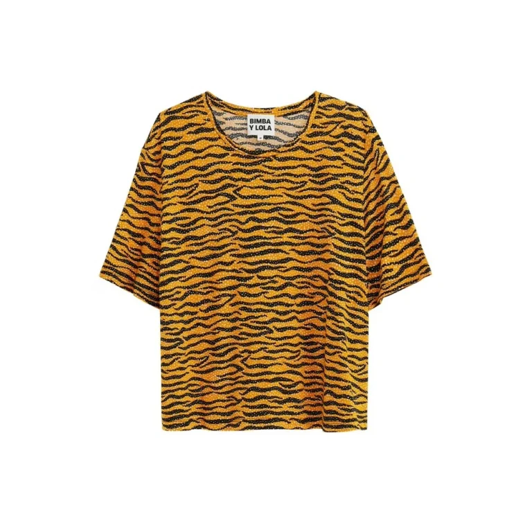 Featured image for T-shirt Bimba y Lola taille M motifs tigré