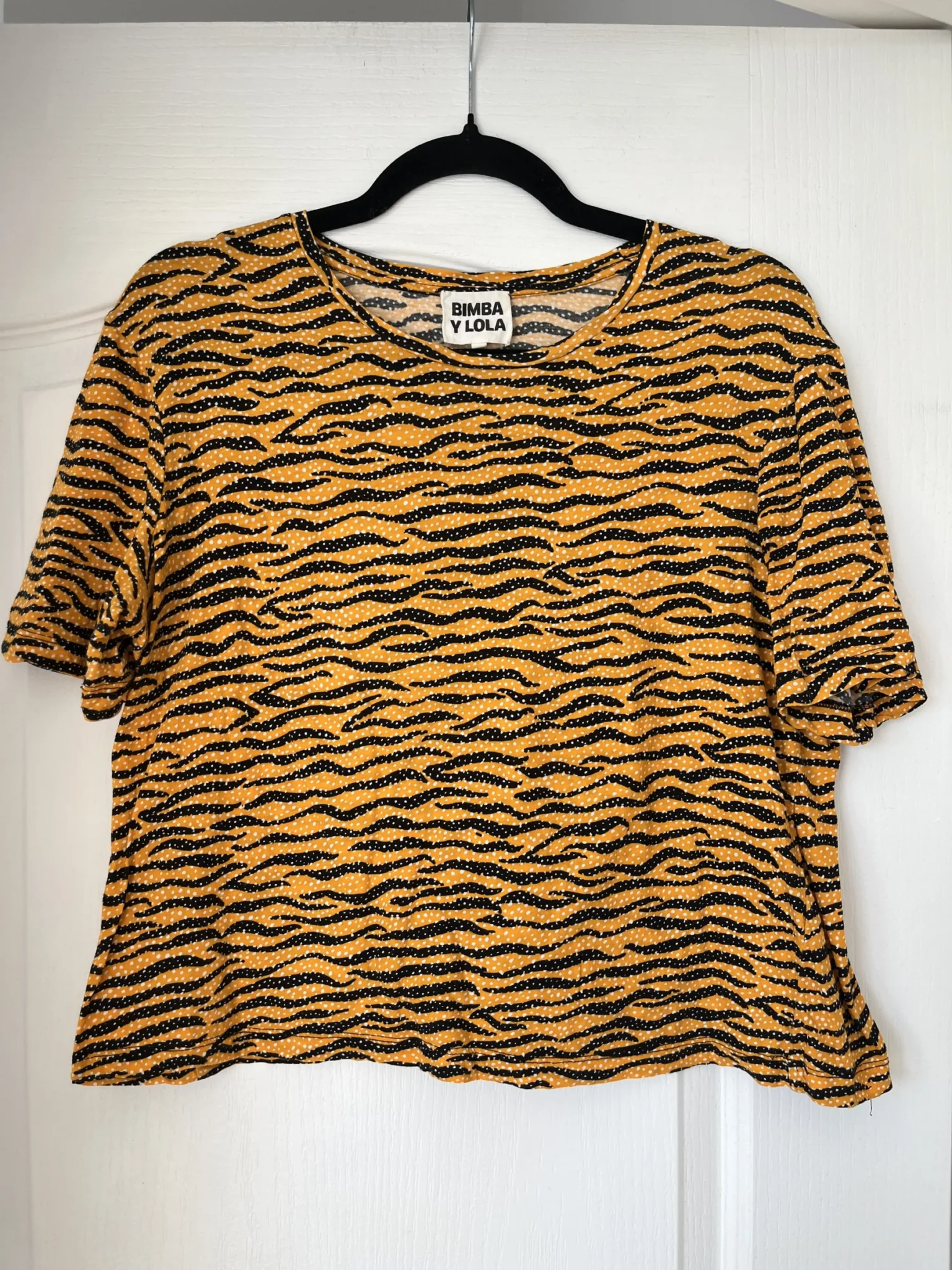 Image for T-shirt Bimba y Lola taille M motifs tigré