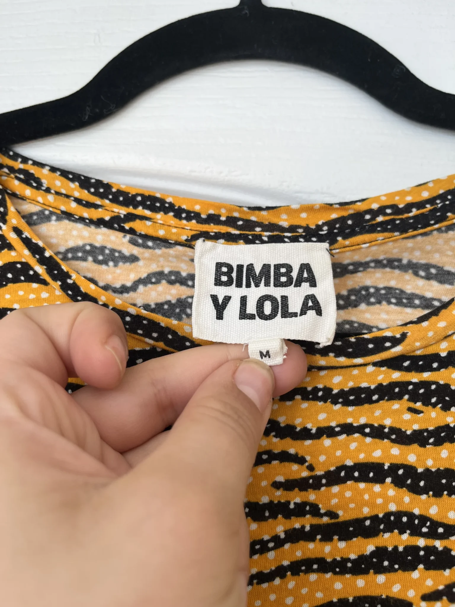 Image for T-shirt Bimba y Lola taille M motifs tigré