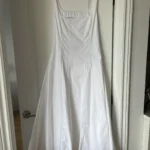 Thumbnail for Robe Dynamite Capri Poplin Maxi Dress taille M blanc