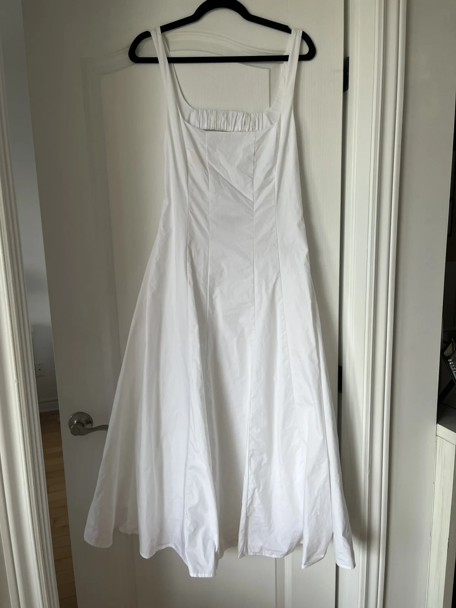 Image for Robe Dynamite Capri Poplin Maxi Dress taille M blanc