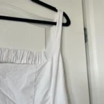 Thumbnail for Robe Dynamite Capri Poplin Maxi Dress taille M blanc