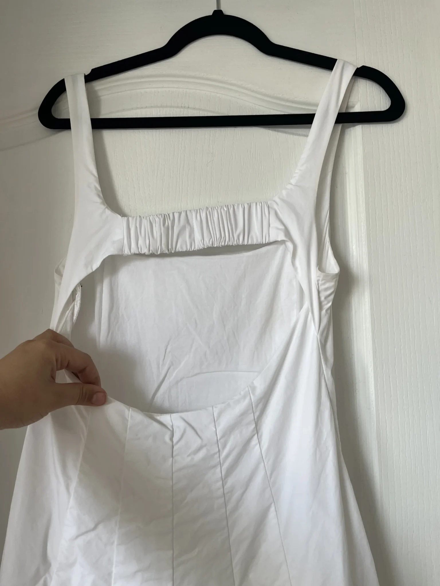 Image for Robe Dynamite Capri Poplin Maxi Dress taille M blanc