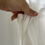 Thumbnail for Robe Dynamite Capri Poplin Maxi Dress taille M blanc