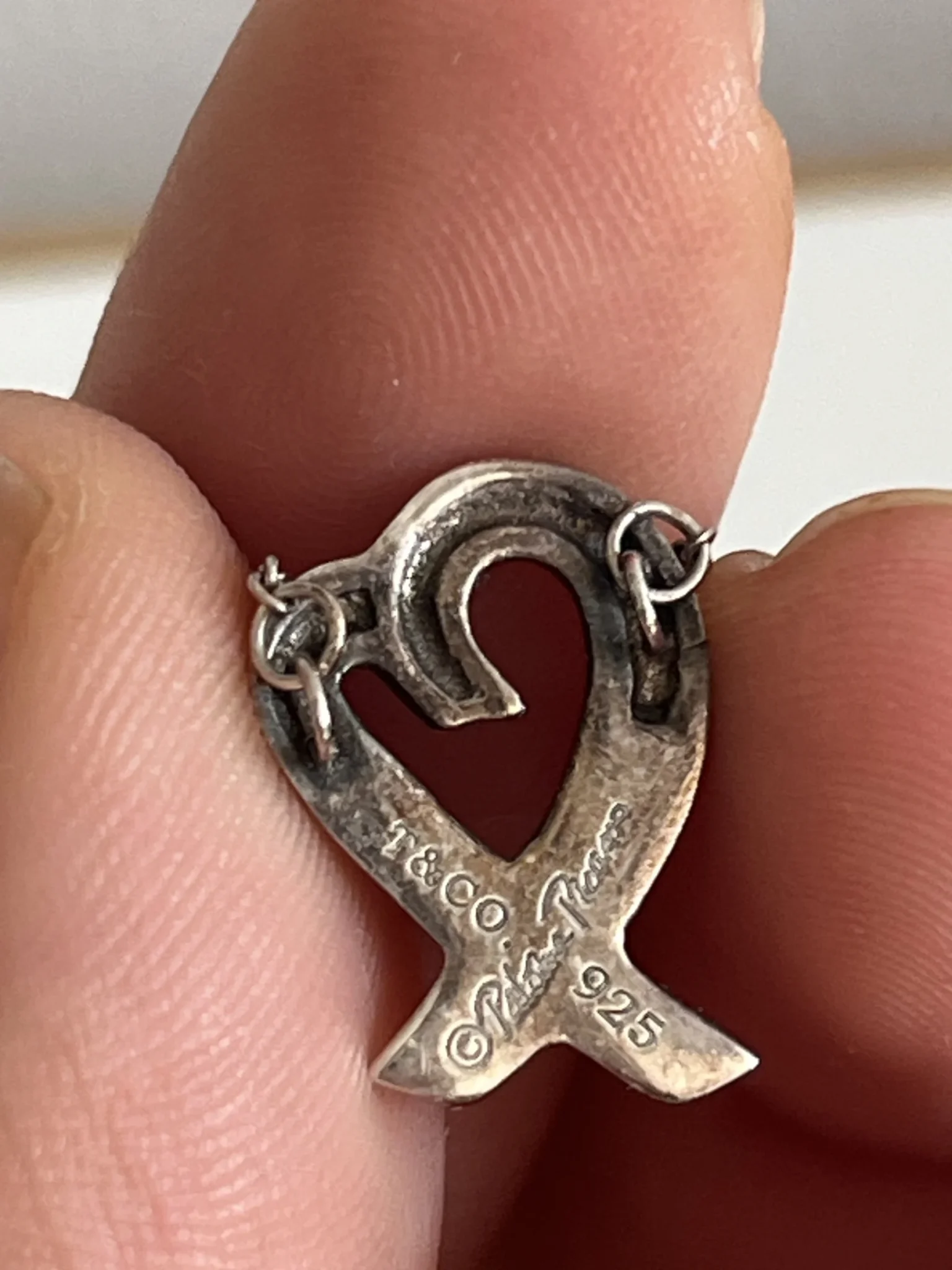 Image for Collier Tiffany & Co Paloma Picasso Loving Heart