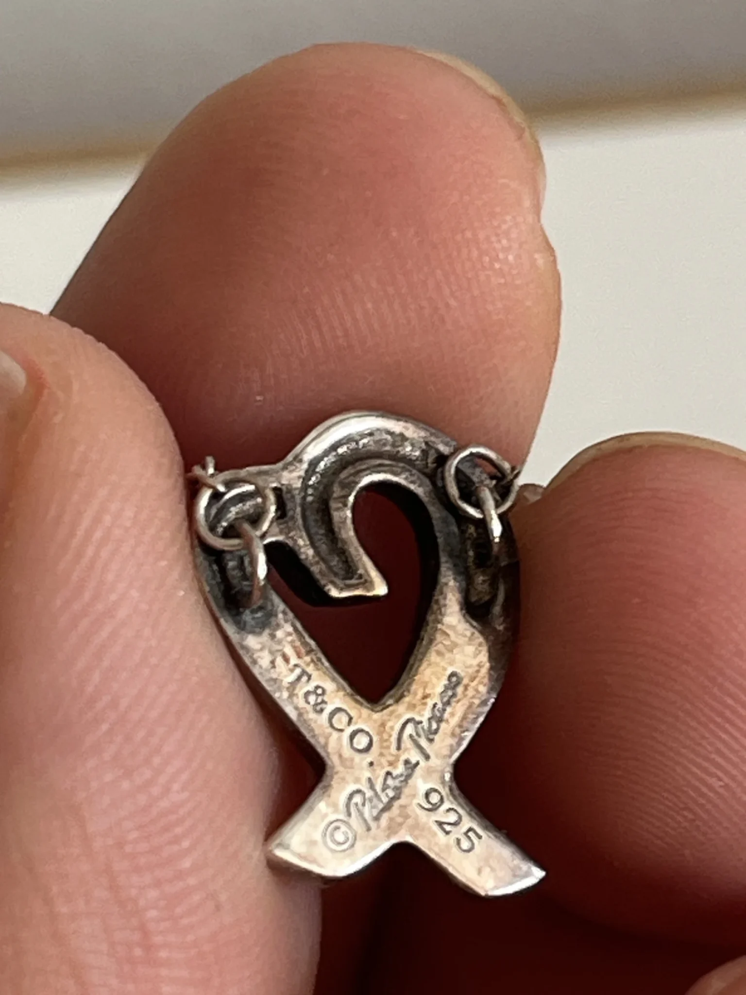 Image for Collier Tiffany & Co Paloma Picasso Loving Heart