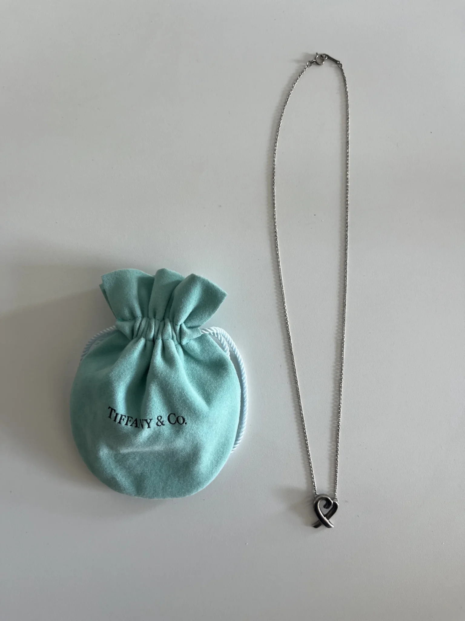Image for Collier Tiffany & Co Paloma Picasso Loving Heart