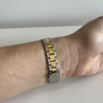 Thumbnail for Montre Casio argenté et doré femme