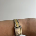 Thumbnail for Montre Casio argenté et doré femme