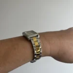 Thumbnail for Montre Casio argenté et doré femme