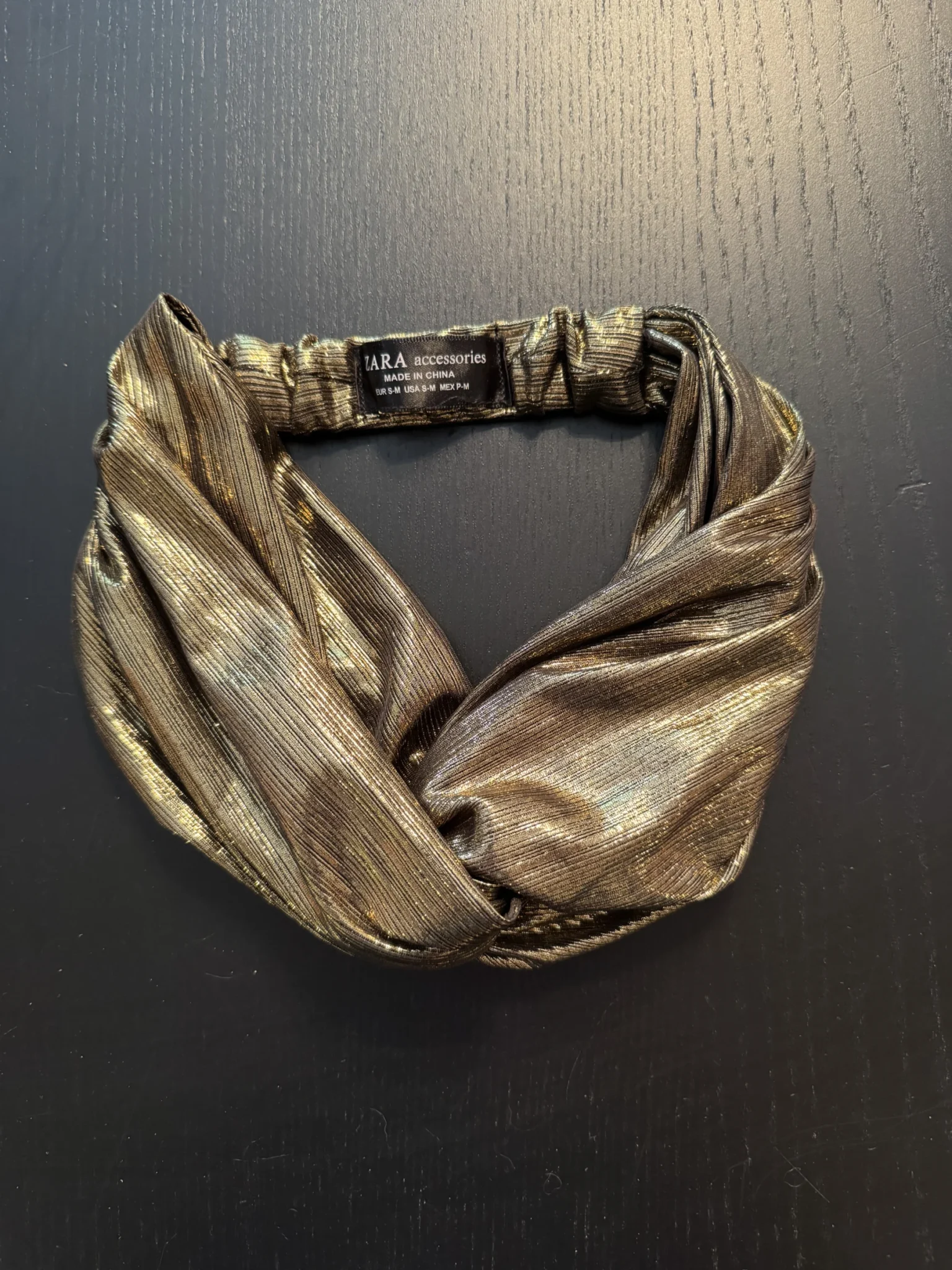 Image for Bandeau Zara golden