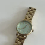 Thumbnail for Montre Marc by Marc Jacobs doré et bleu turquoise