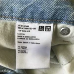 Thumbnail for Jeans ballon bleu délavé
