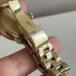 Thumbnail for Montre Marc by Marc Jacobs doré et bleu turquoise