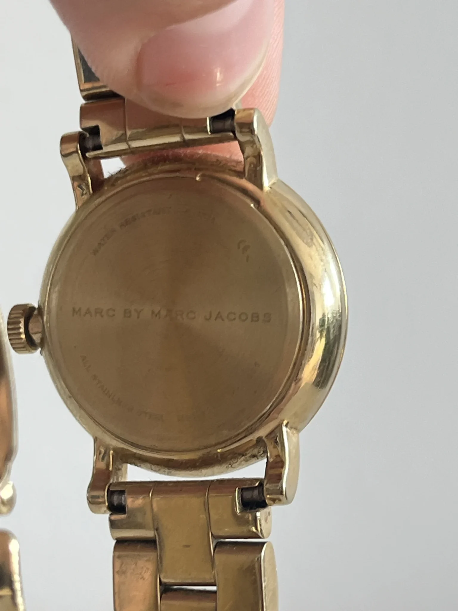 Image for Montre Marc by Marc Jacobs doré et bleu turquoise