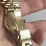 Thumbnail for Montre Marc by Marc Jacobs doré et bleu turquoise