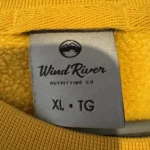 Thumbnail for Wind River Crewneck jaune moutarde
