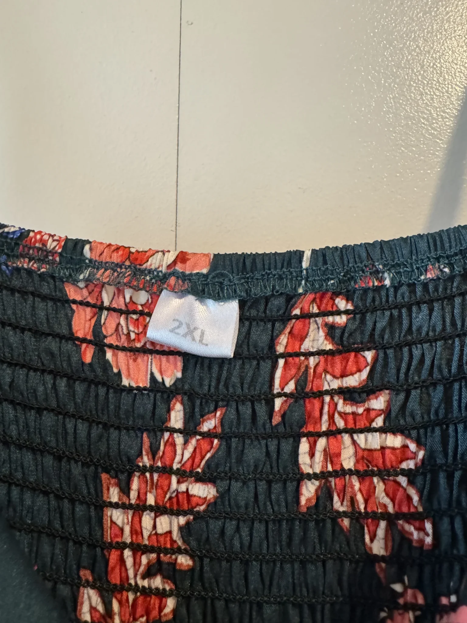 Image for Robe verte fleurie