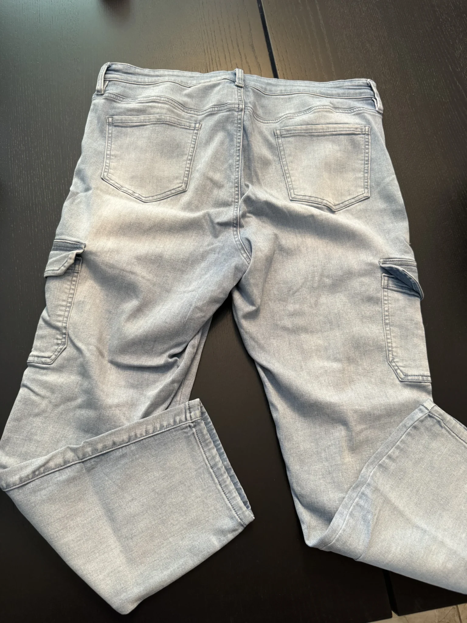 Image for Pantalon cargo taille haute jambe étroite