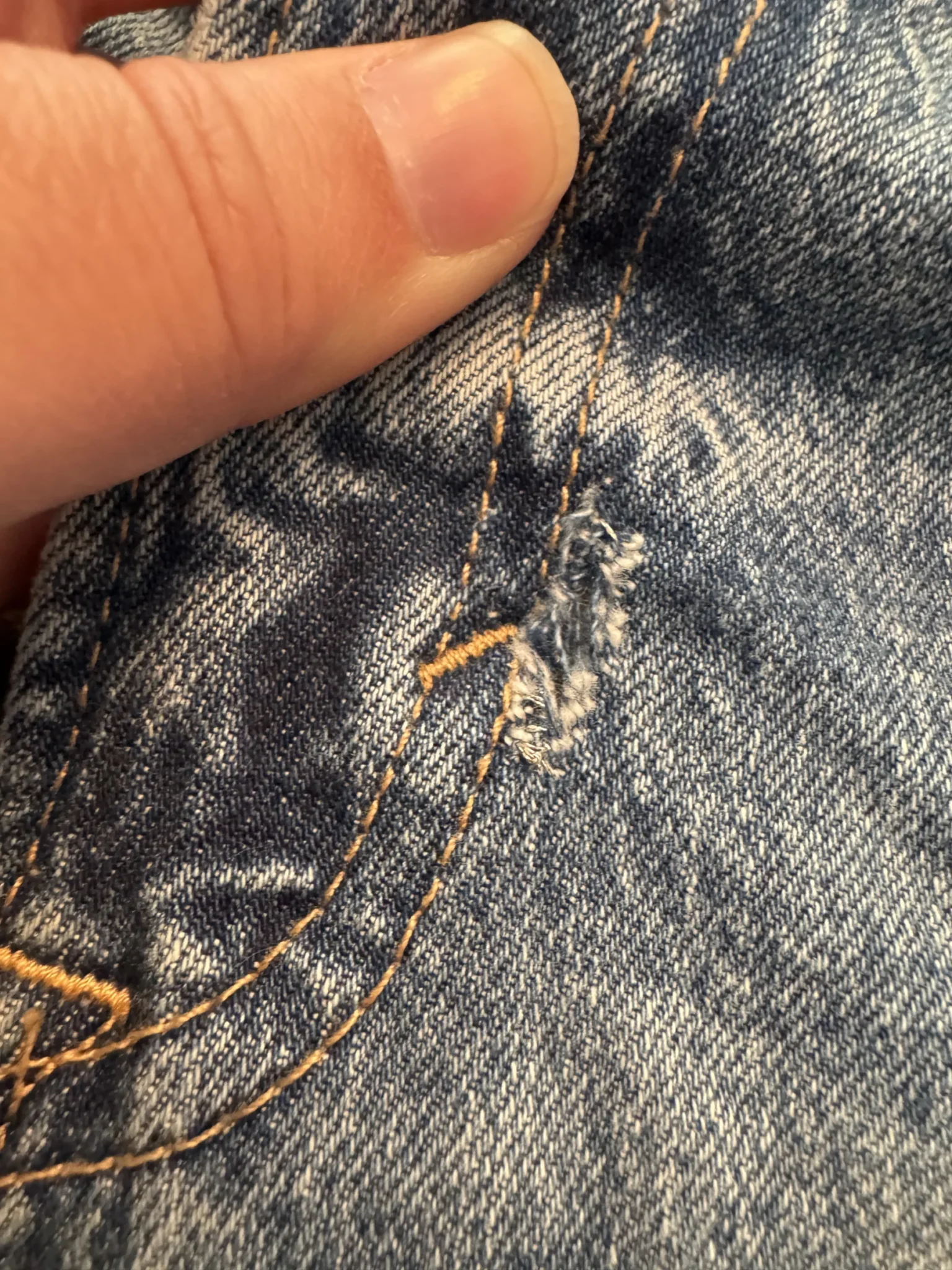 Image for Jeans H&M coupe droite ajustée taille haute