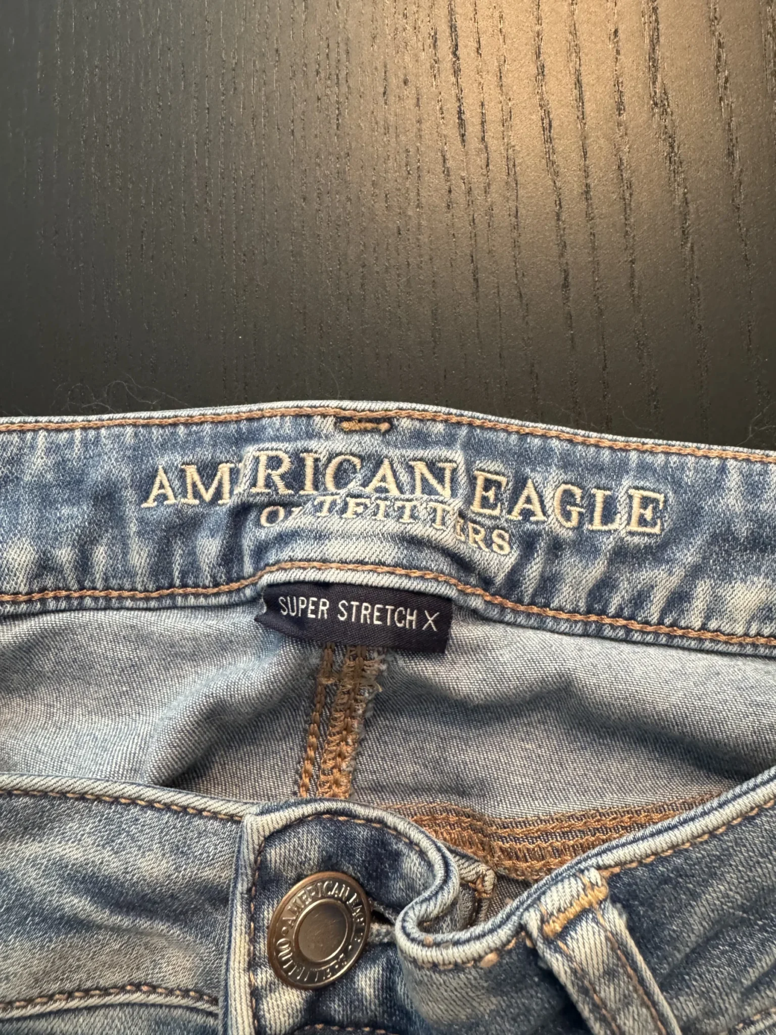 Image for Jeans stretch distress 14 long