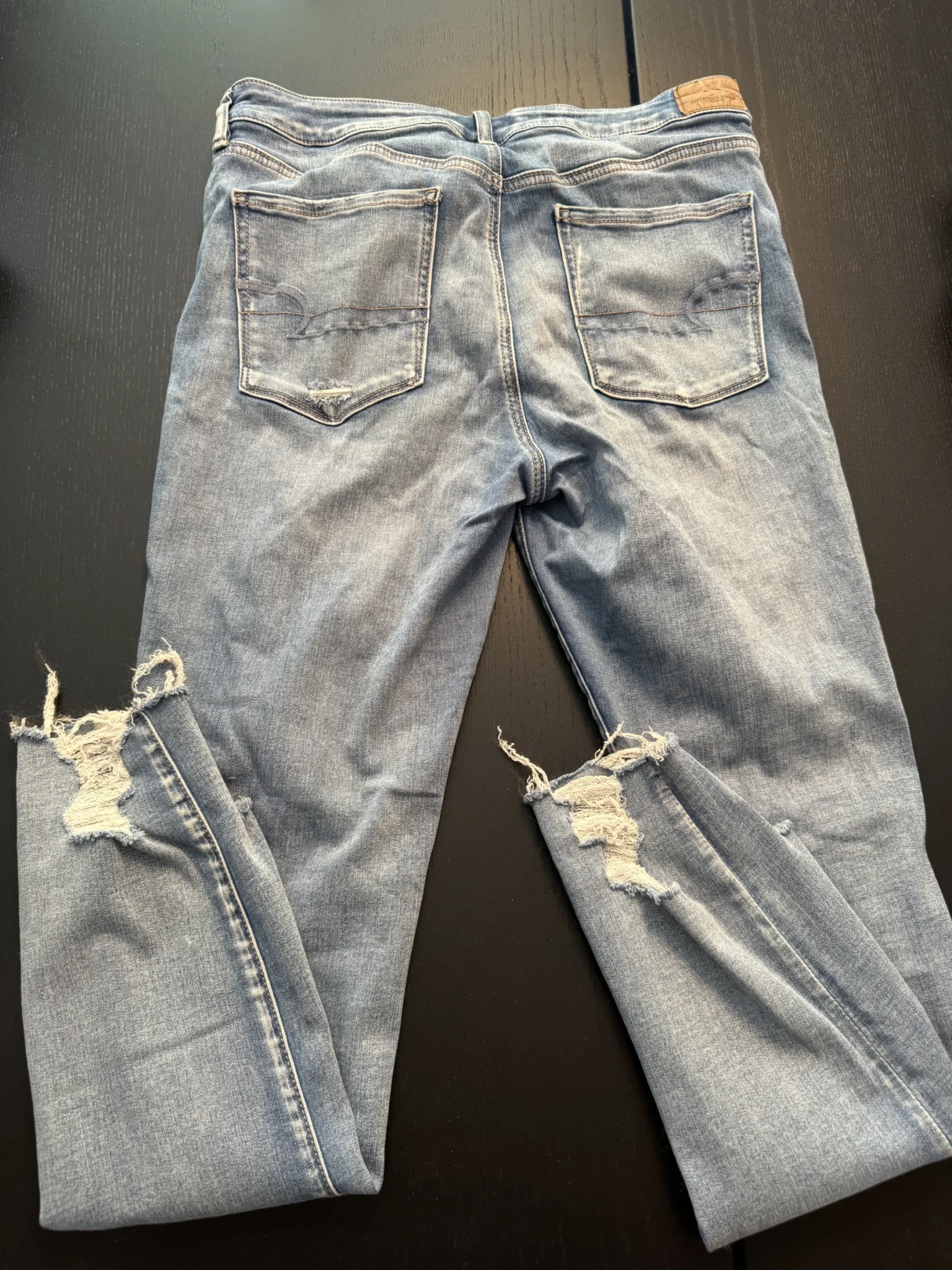 Image for Jeans stretch distress 14 long