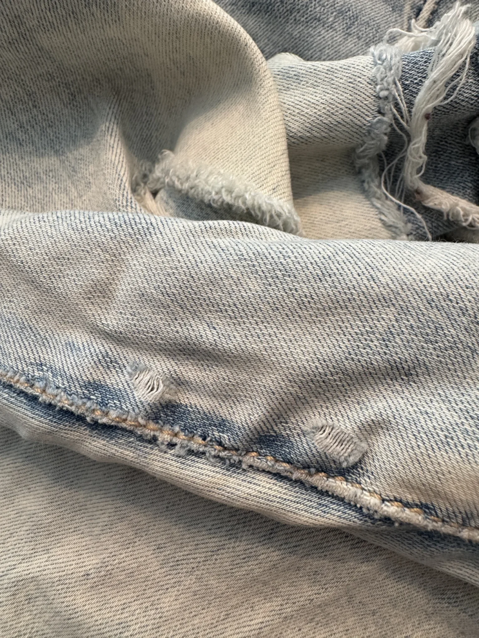 Image for Jeans effet distress 14 régulier