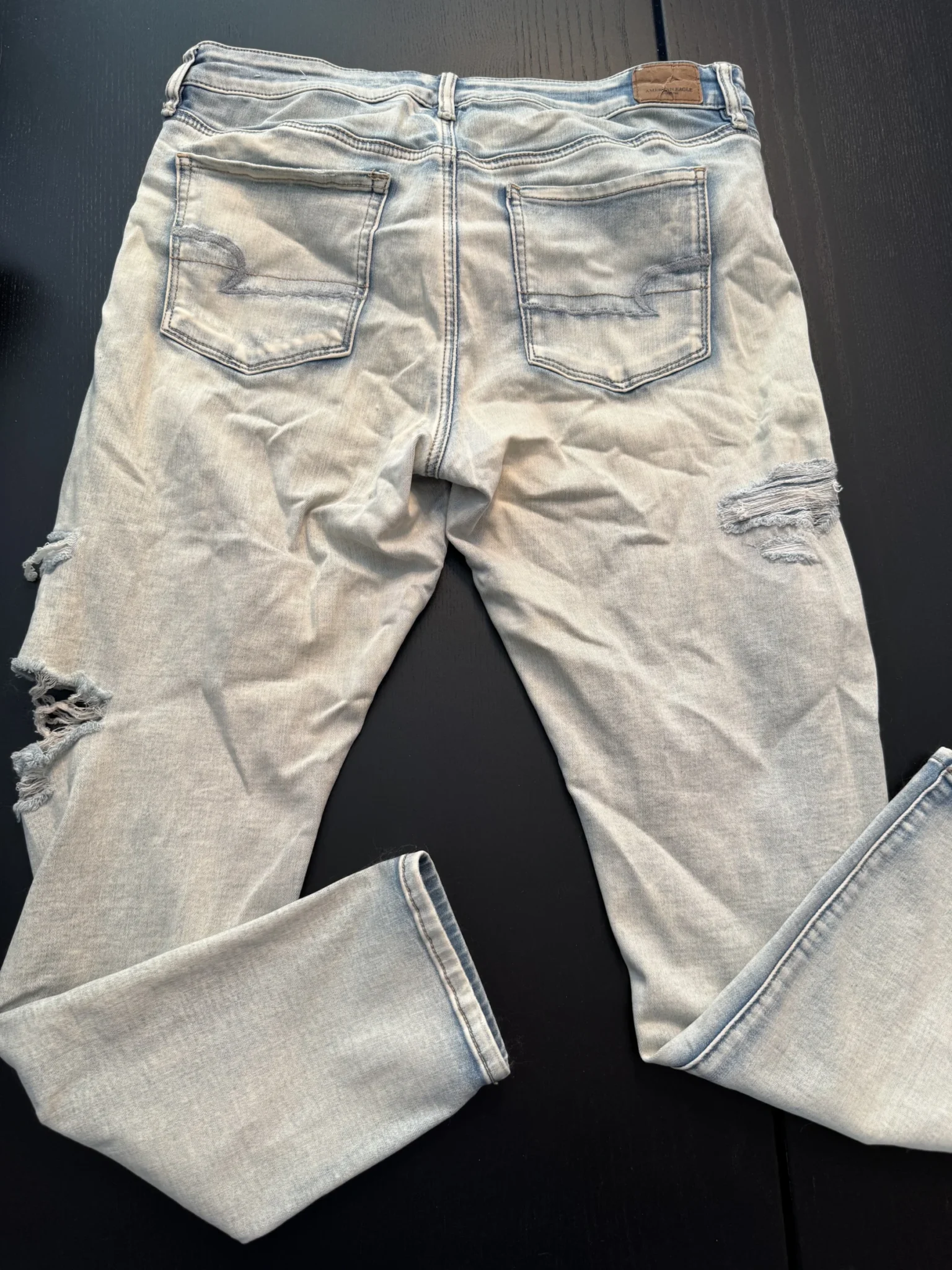 Image for Jeans effet distress 14 régulier