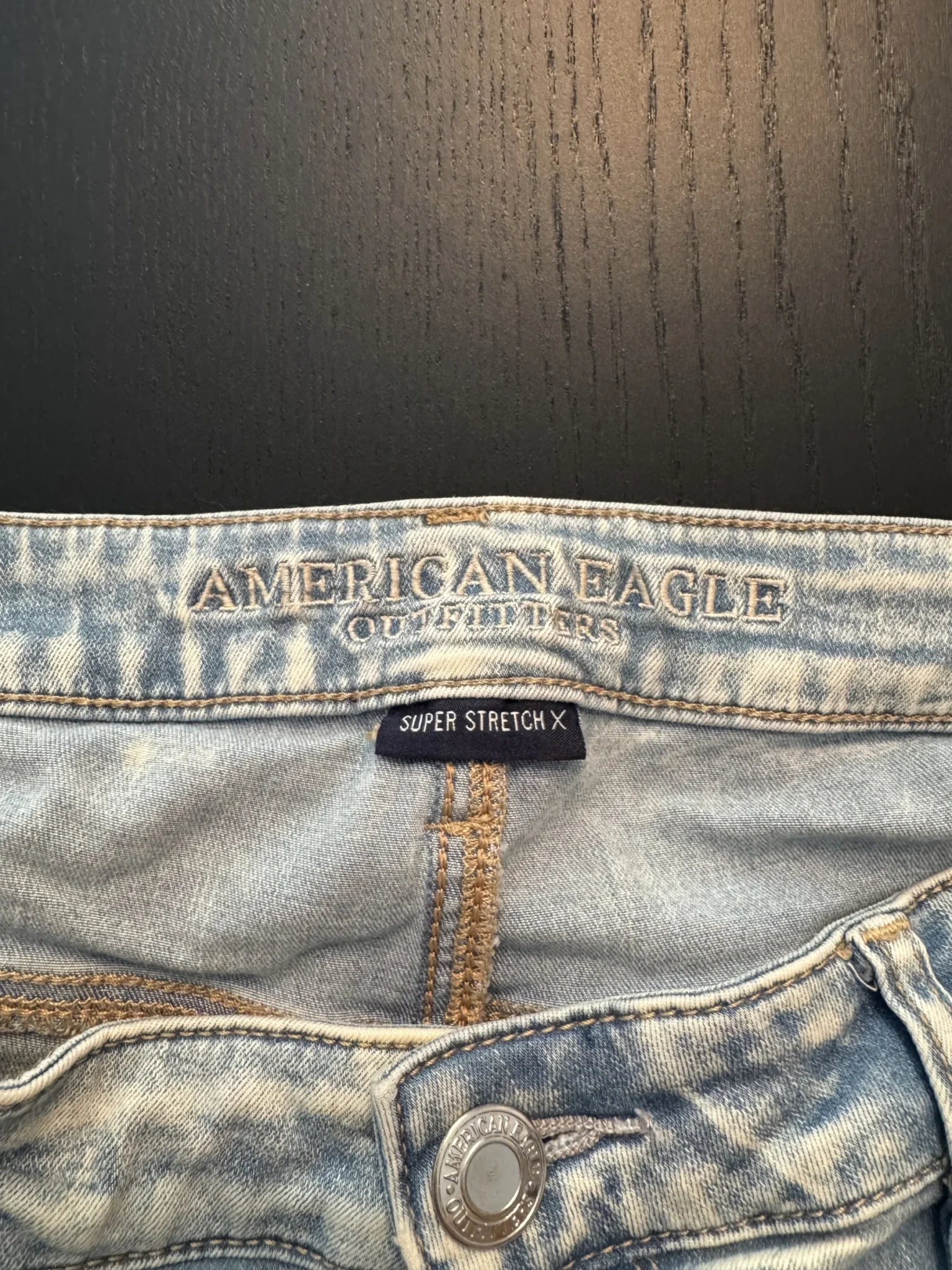 Image for Jeans effet distress 14 régulier