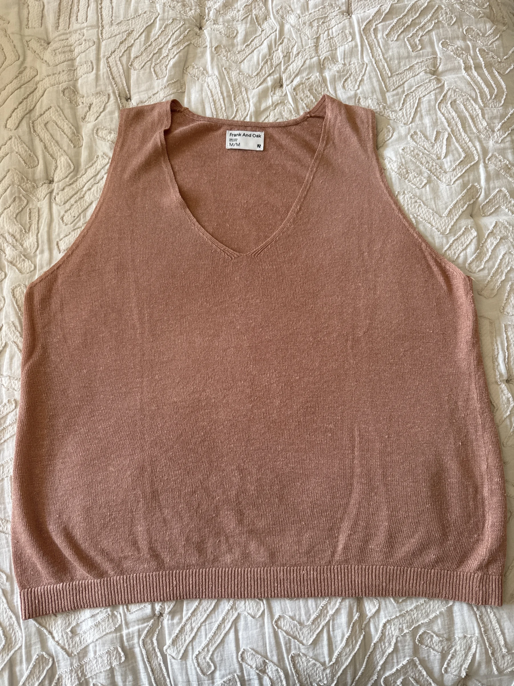 Camisole tricot super légère Frank and Oak seconde main