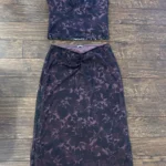 Featured thumbnail for Ensemble camisole + jupe fleuris
