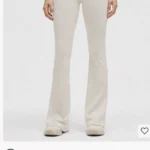 Thumbnail for Legging flare ribbed lululemon