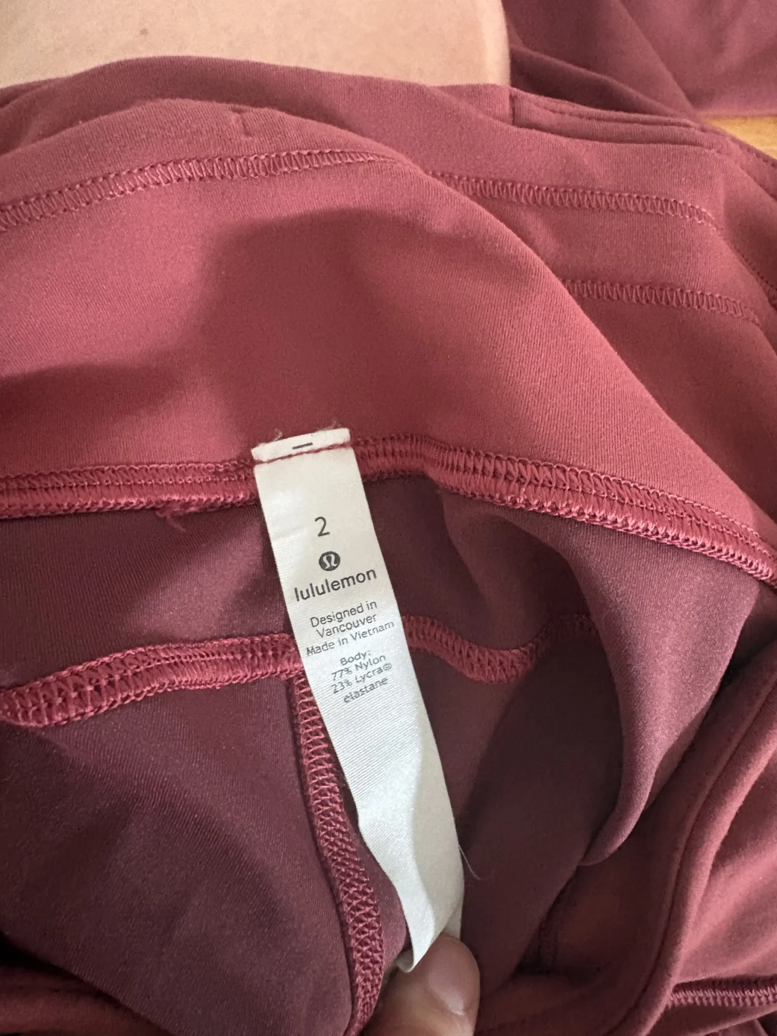 Image for Lululemon Aligned leggings – pink