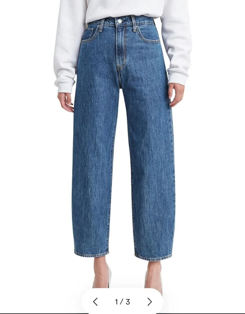 Featured image for Levi's balloon jean