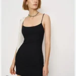 Featured thumbnail for Reformation robe en rib noir