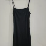 Thumbnail for Reformation robe en rib noir