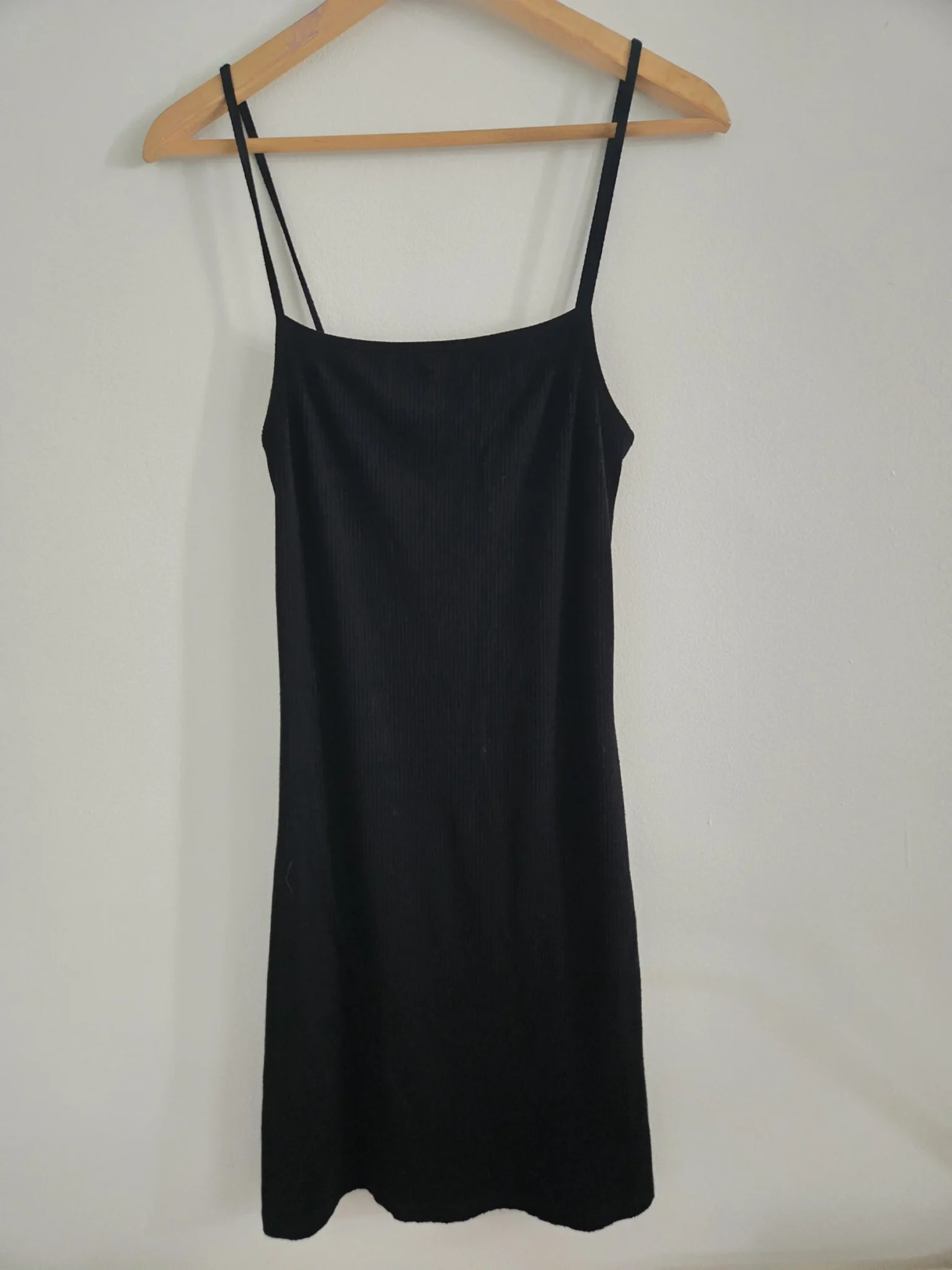 Image for Reformation robe en rib noir