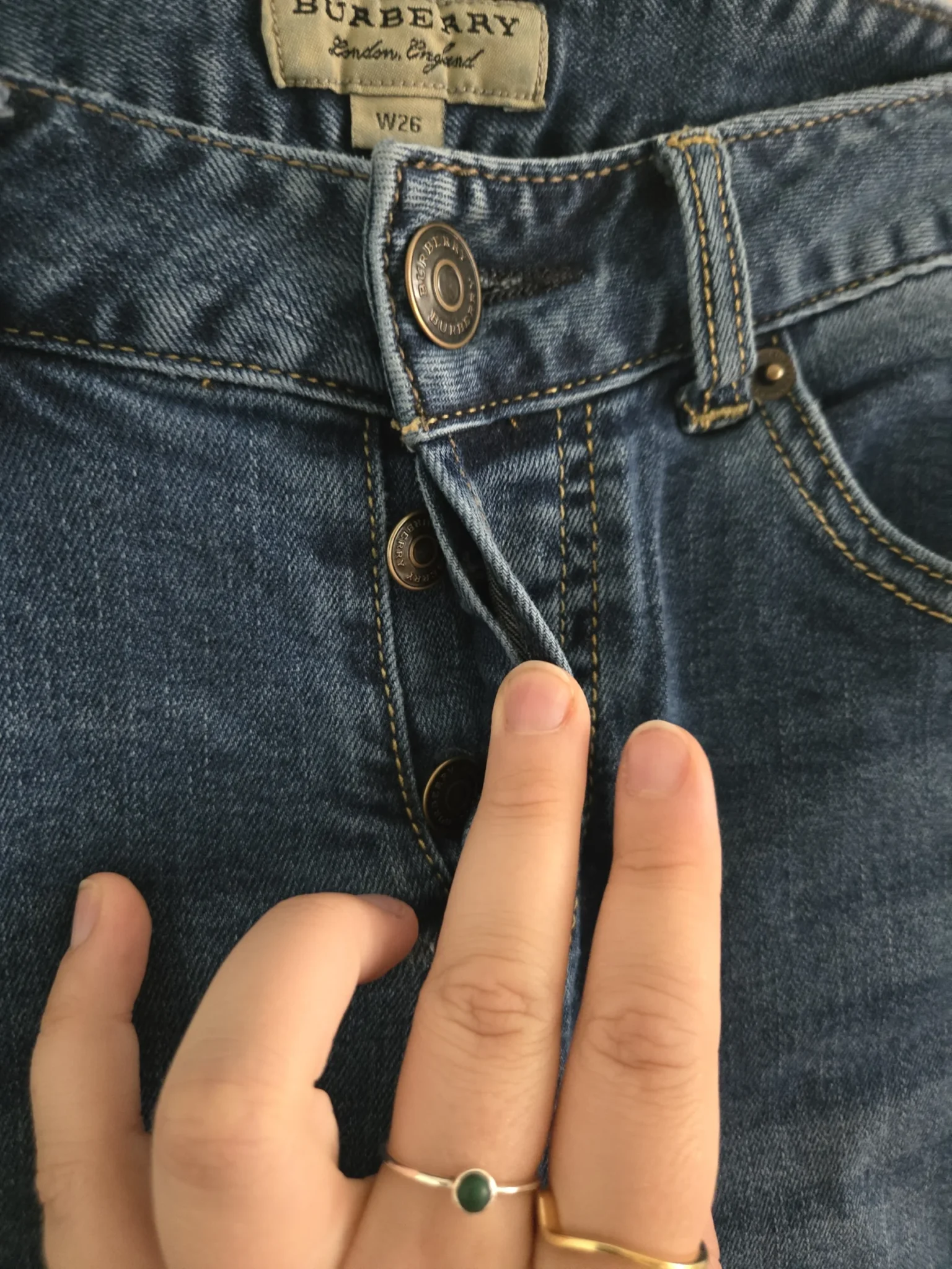 Image for Burberry denim skinny