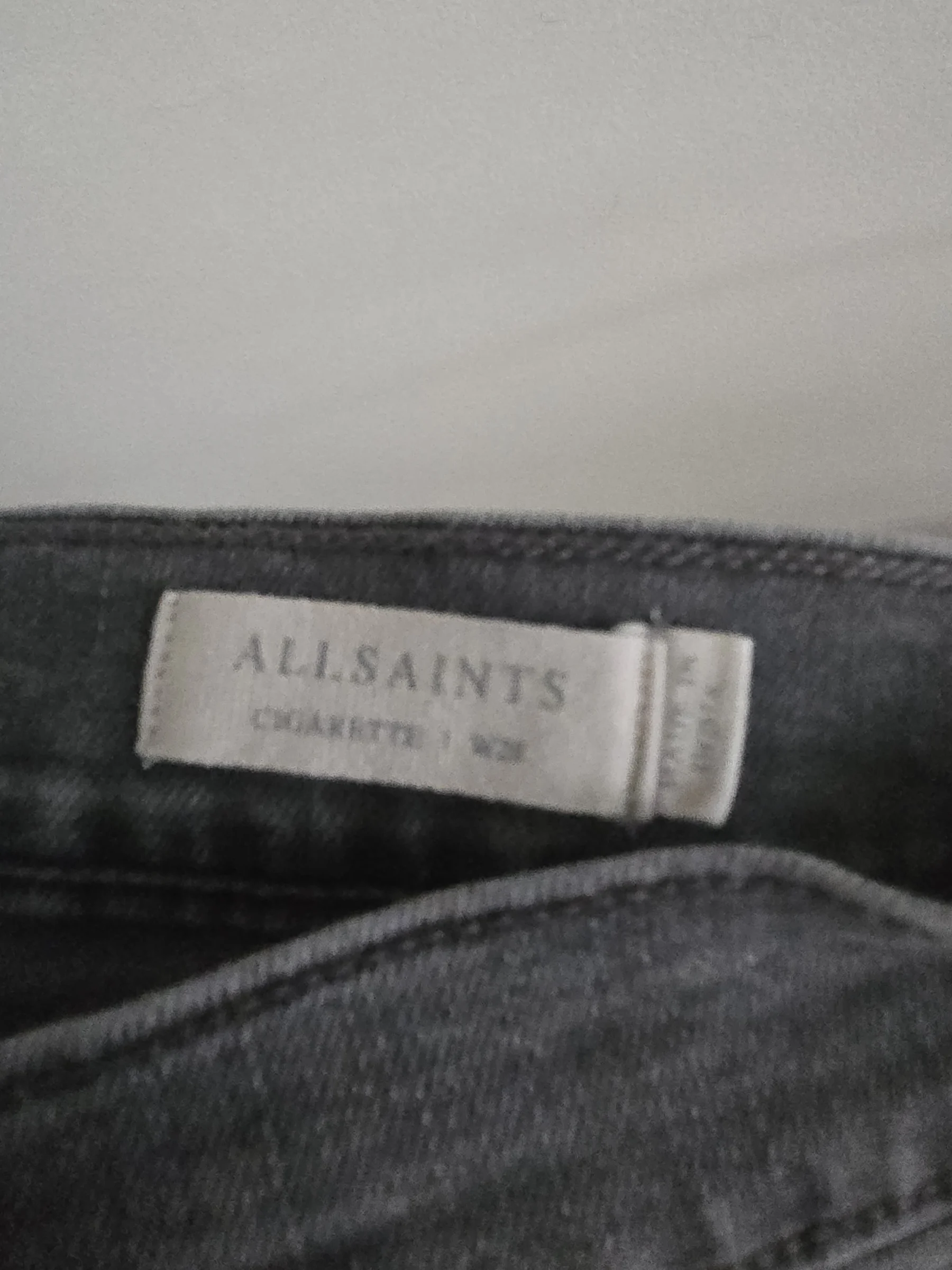 All Saints denim skinny Allsaints seconde main