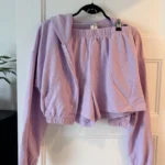 Featured thumbnail for Kit coordonné short et veste à capuchon