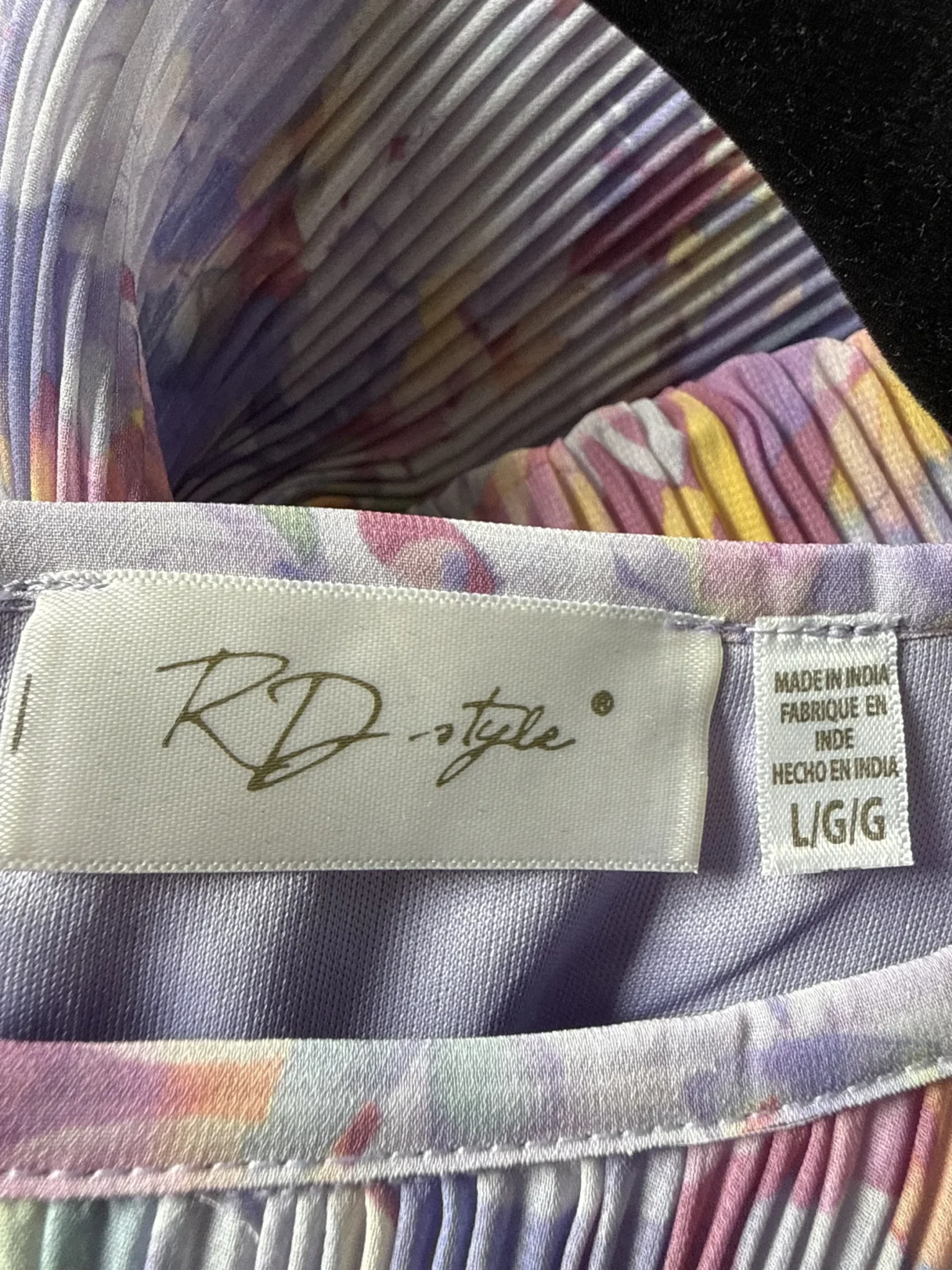 Image for Robe courte plissée RDStyle