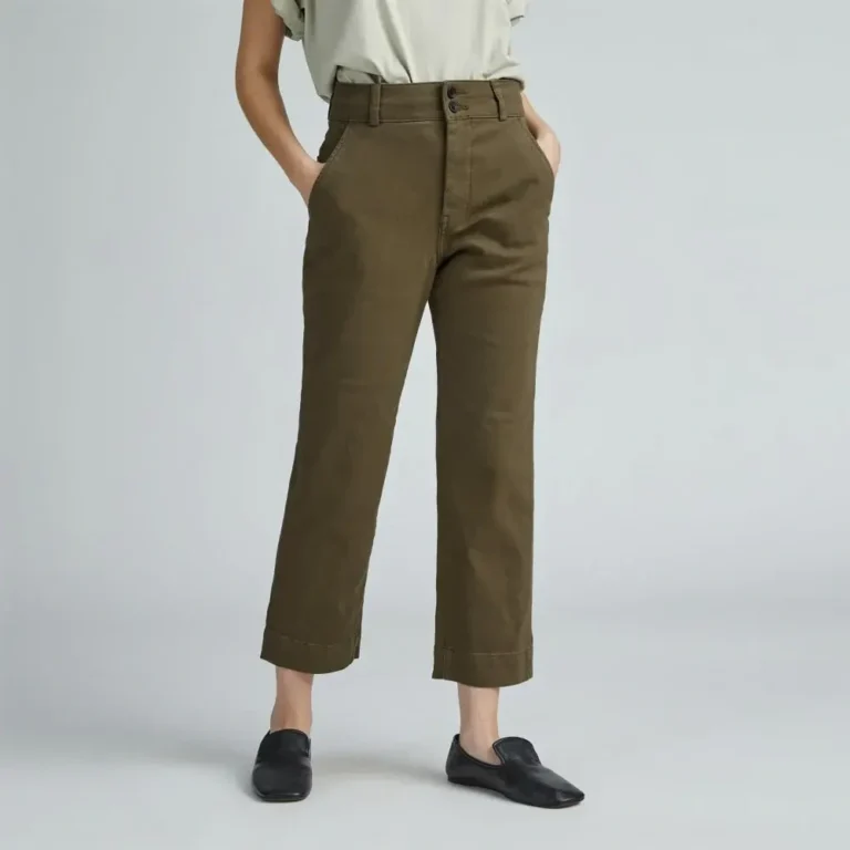 Featured image for Jean Everlane kaki taille 8 The Organic Straight Leg Pant