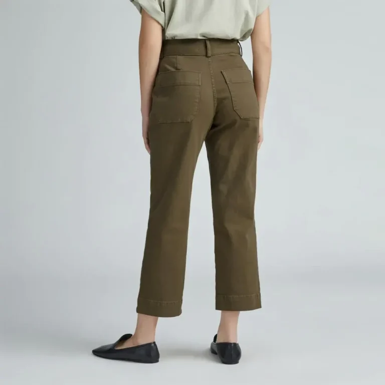 Image for Jean Everlane kaki taille 8 The Organic Straight Leg Pant