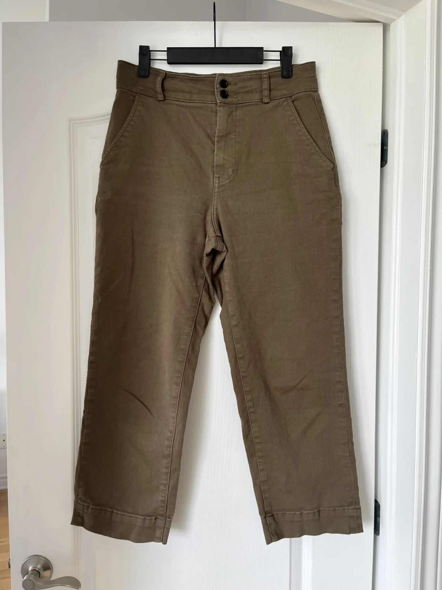 Image for Jean Everlane kaki taille 8 The Organic Straight Leg Pant