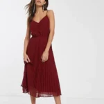 Thumbnail for Robe Wilfred Aritzia Beaune Pleated midi dress blanc taille XXS