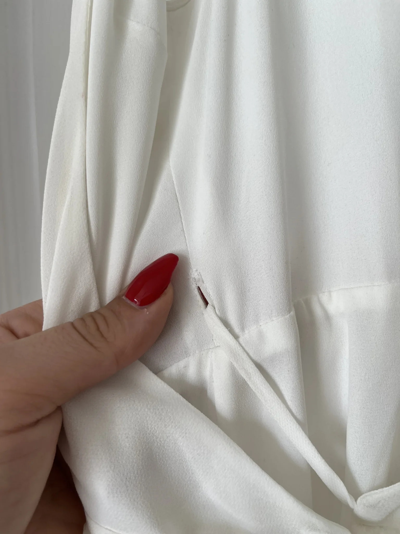 Image for Robe Wilfred Aritzia Beaune Pleated midi dress blanc taille XXS