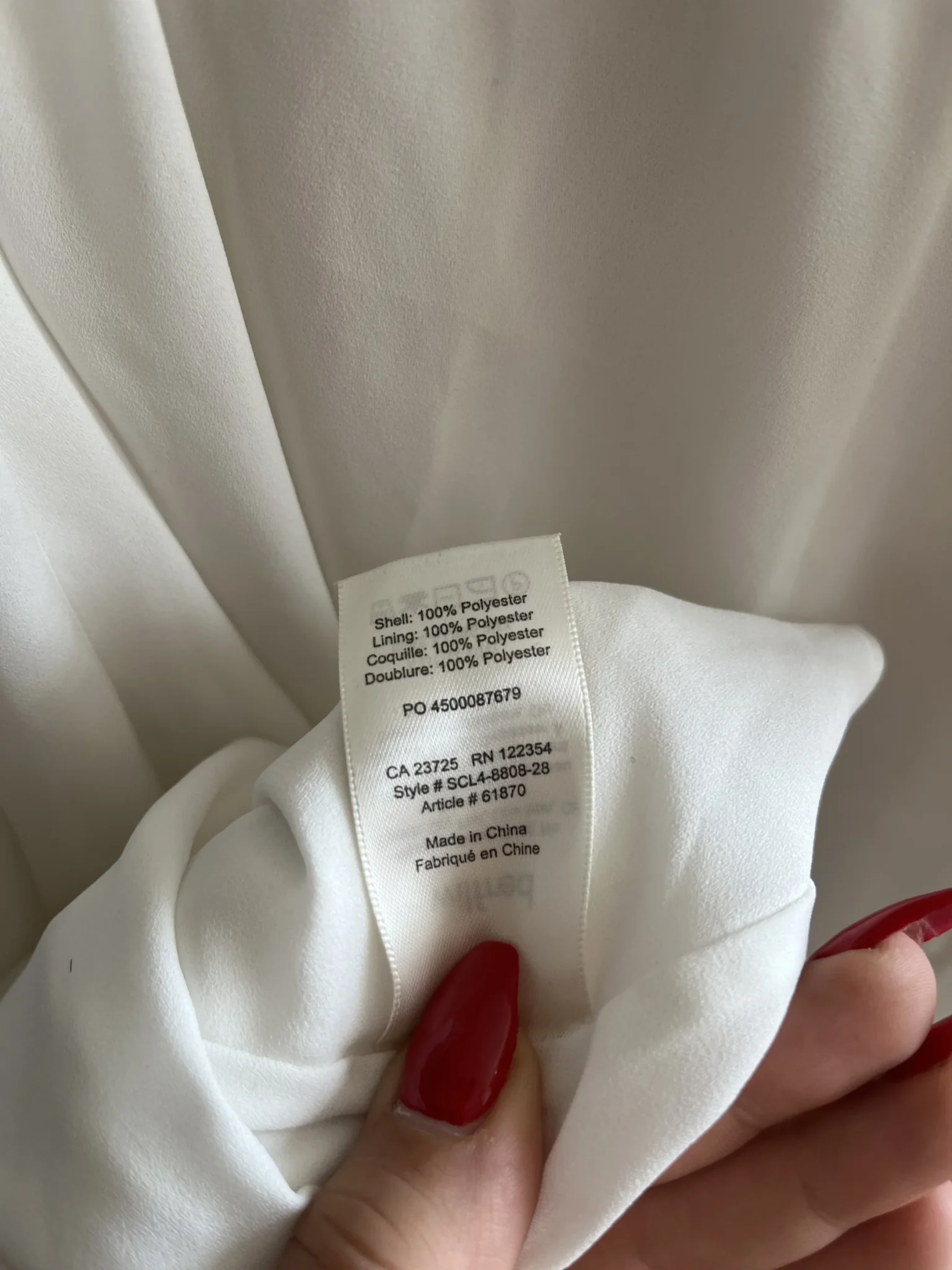 Image for Robe Wilfred Aritzia Beaune Pleated midi dress blanc taille XXS