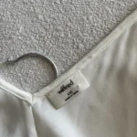 Thumbnail for Robe Wilfred Aritzia Beaune Pleated midi dress blanc taille XXS